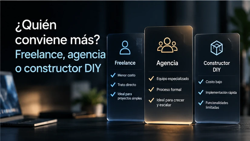 Plantilla, constructor o desarrollo a medida